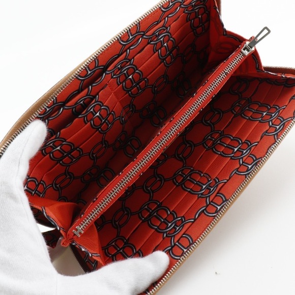 HERMES Brown Wallet - Picture 6 of 9